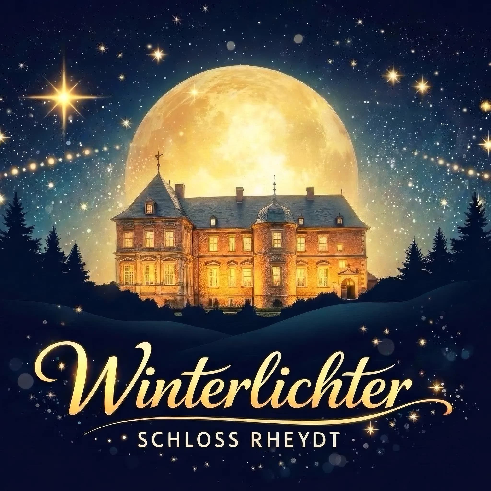 Winterlichter Schloss Rheydt